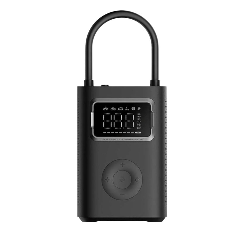 Inflador portátil Xiaomi portable Electric Air Compressor 2 Pro, 150 PSI, batería 2500mAh, motor magnético, luz